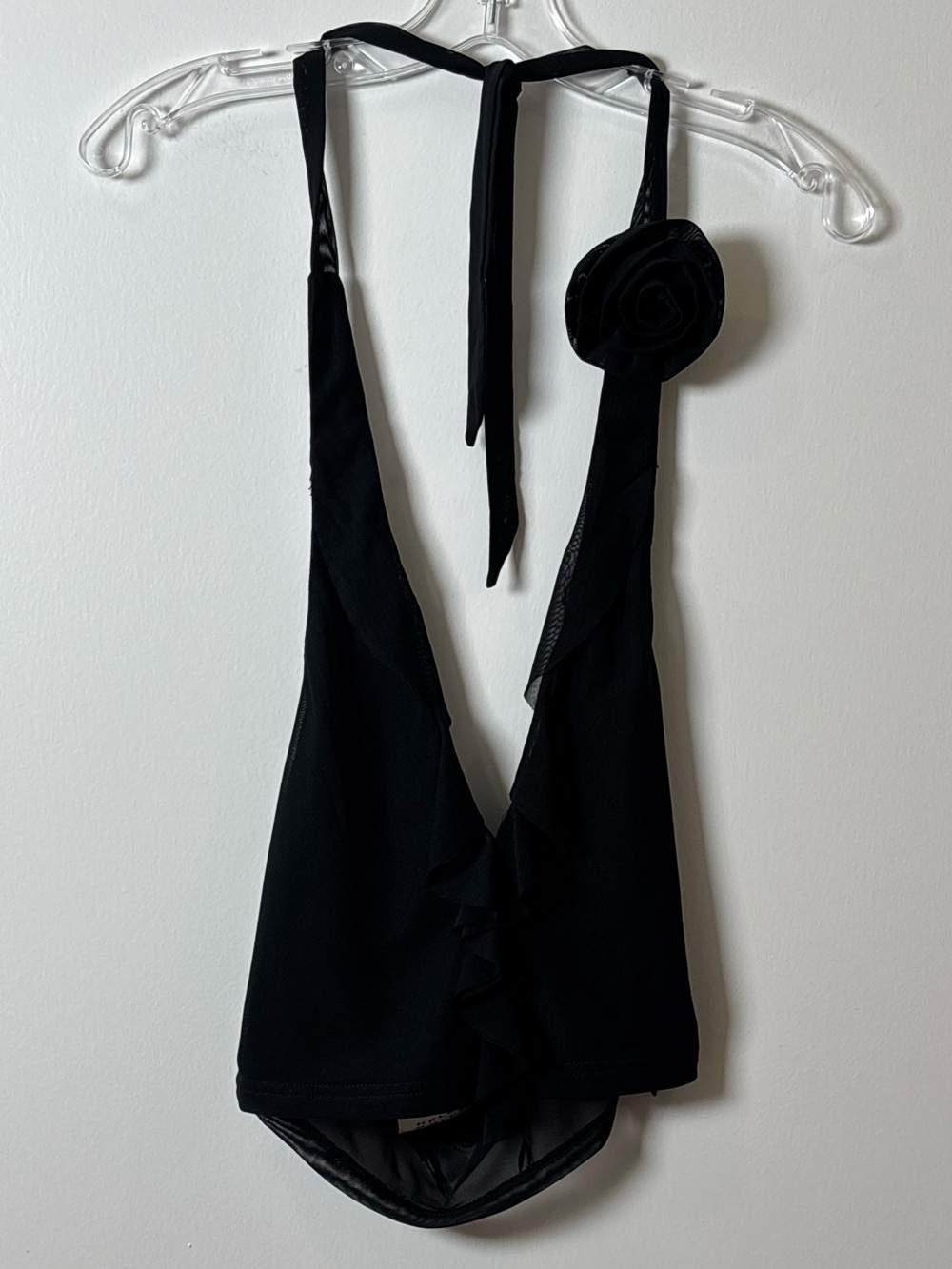 Hello Molly Black Rose Top
